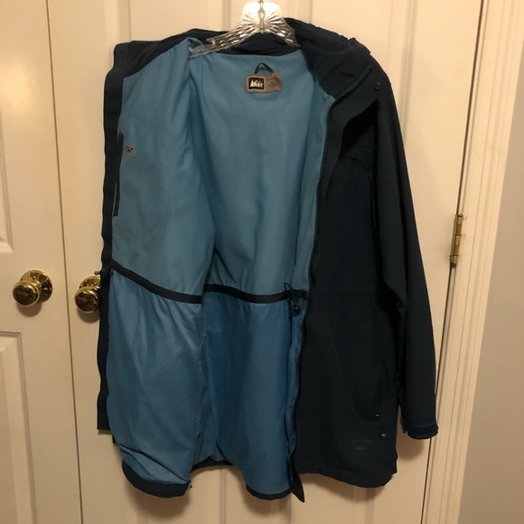 REI Women’s Navy Belltown Parka Jacket - Picture 5 of 7